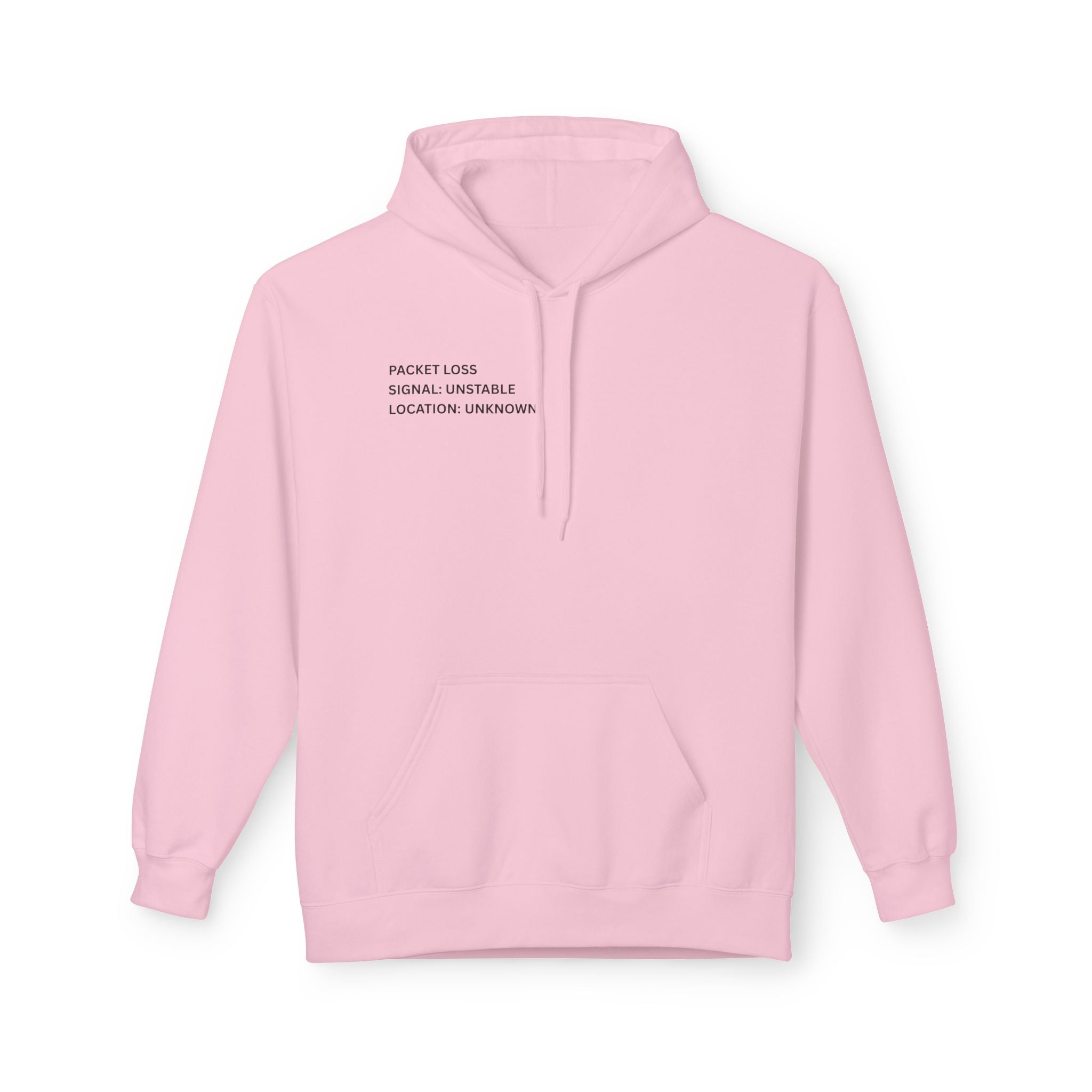 Connected to WiFi, Disconnected from Reality Hoodie – Minimal World Map Tech Travel Pullover