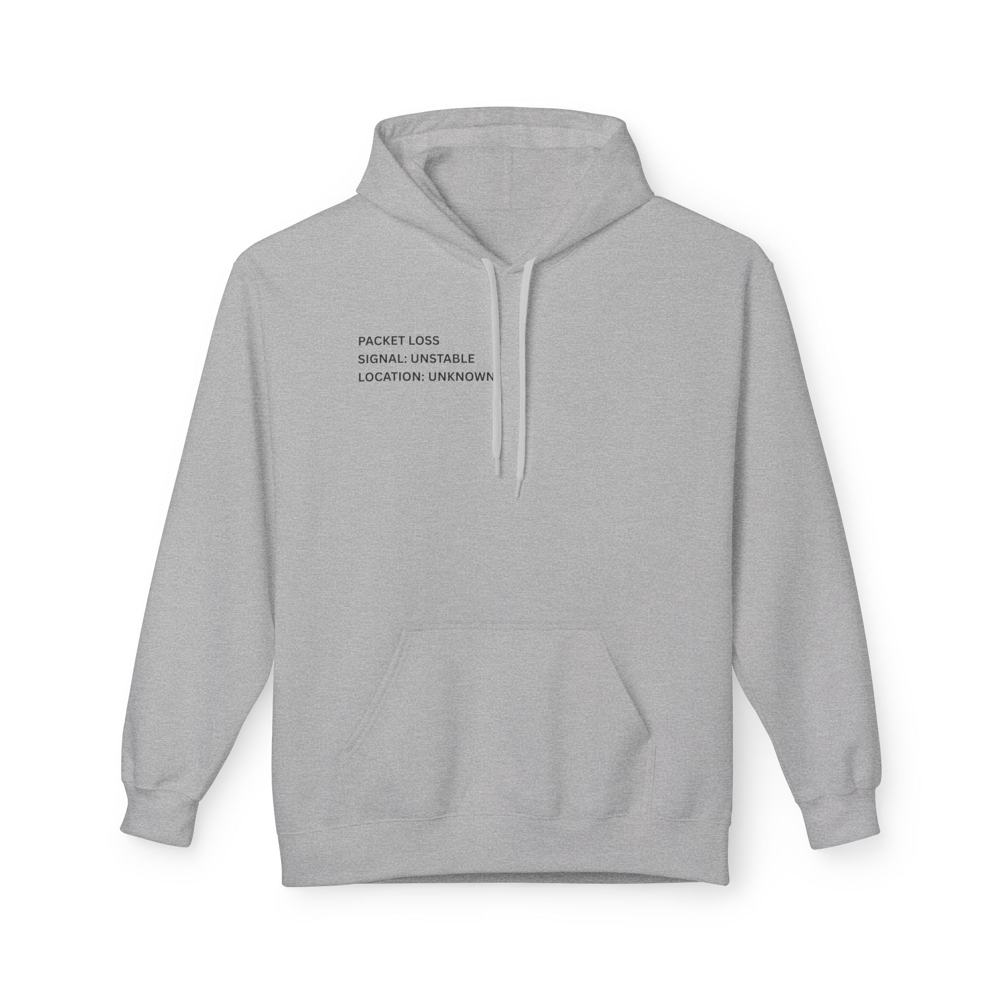 Connected to WiFi, Disconnected from Reality Hoodie – Minimal World Map Tech Travel Pullover