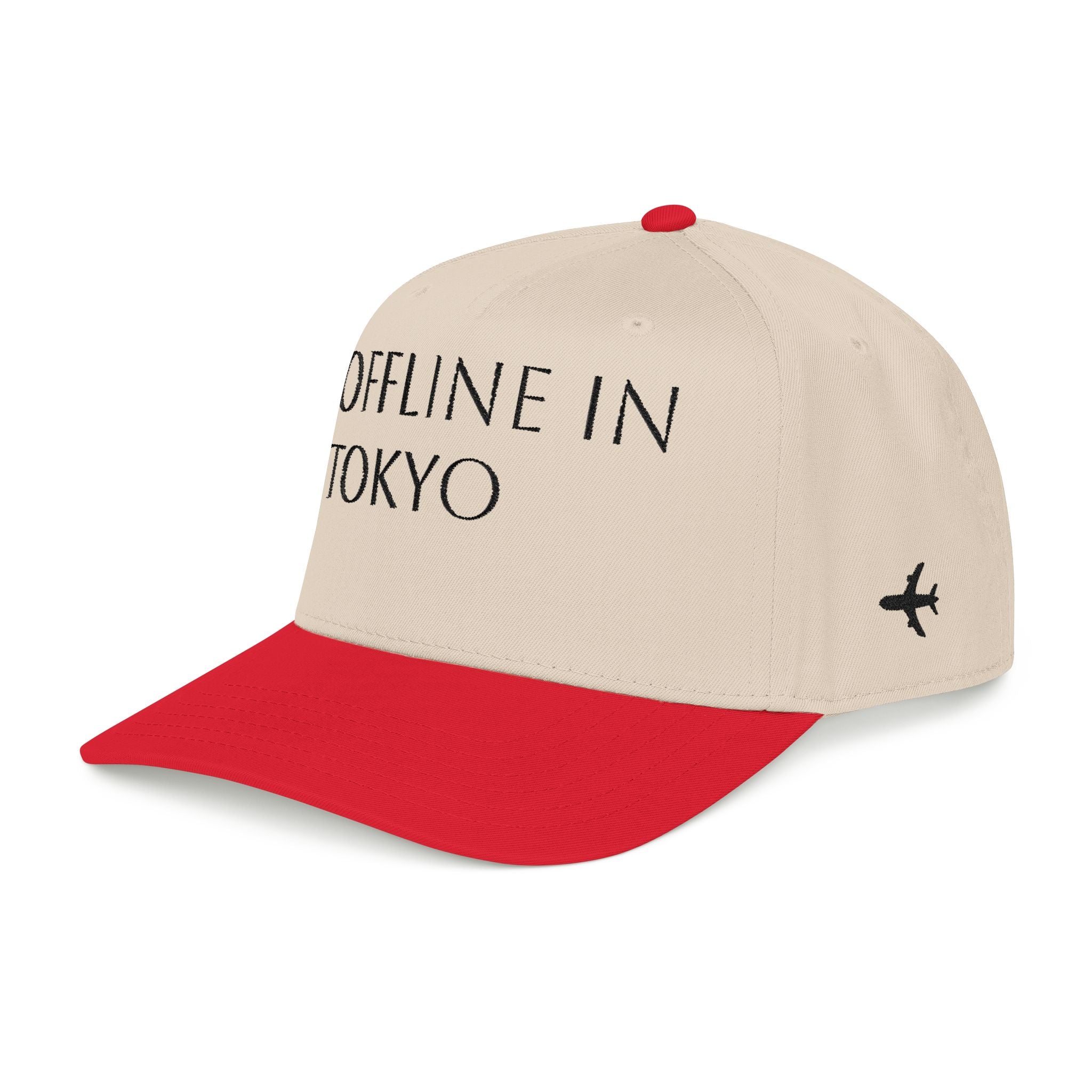 OFFLINE IN TOKYO Embroidered baseball Hat for digital nomads