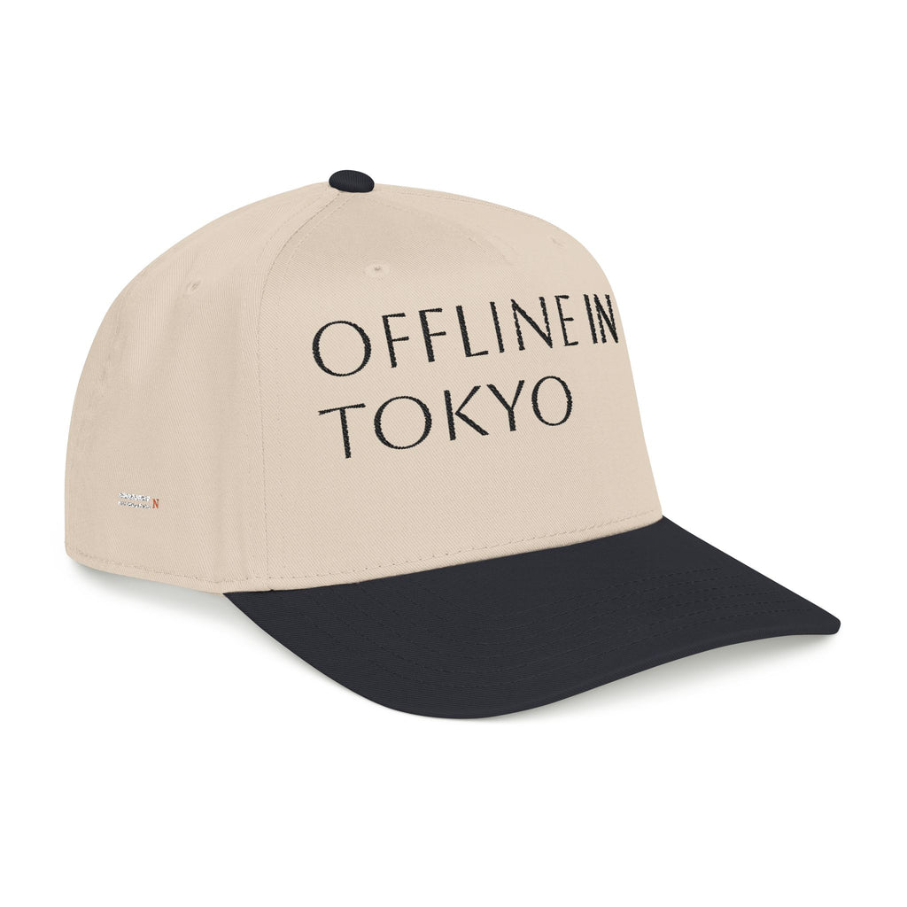 OFFLINE IN TOKYO Embroidered baseball Hat for digital nomads