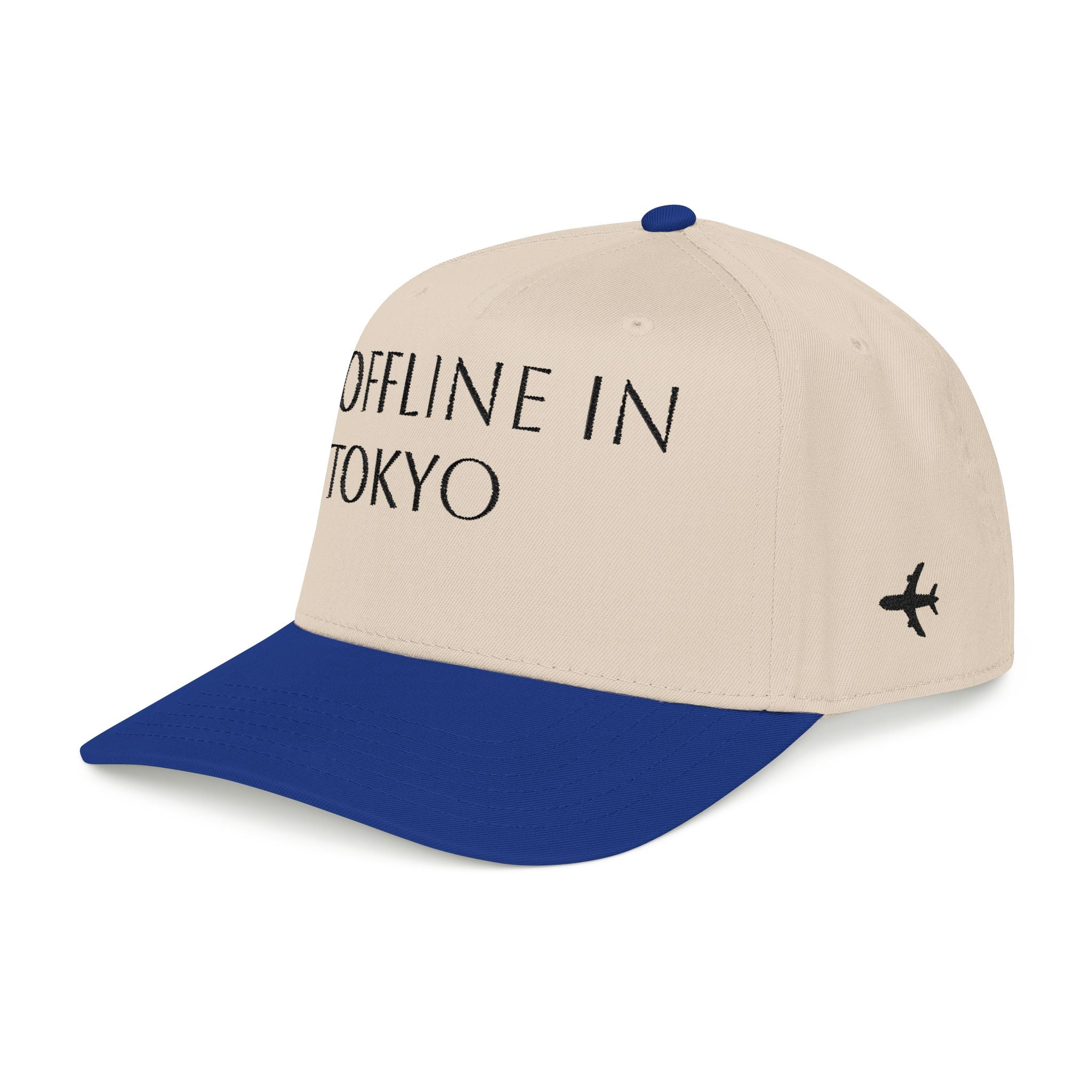 OFFLINE IN TOKYO Embroidered baseball Hat for digital nomads