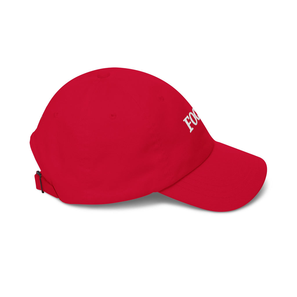 Focus Embroidered — Adjustable Cotton Low-Profile Baseball Hat