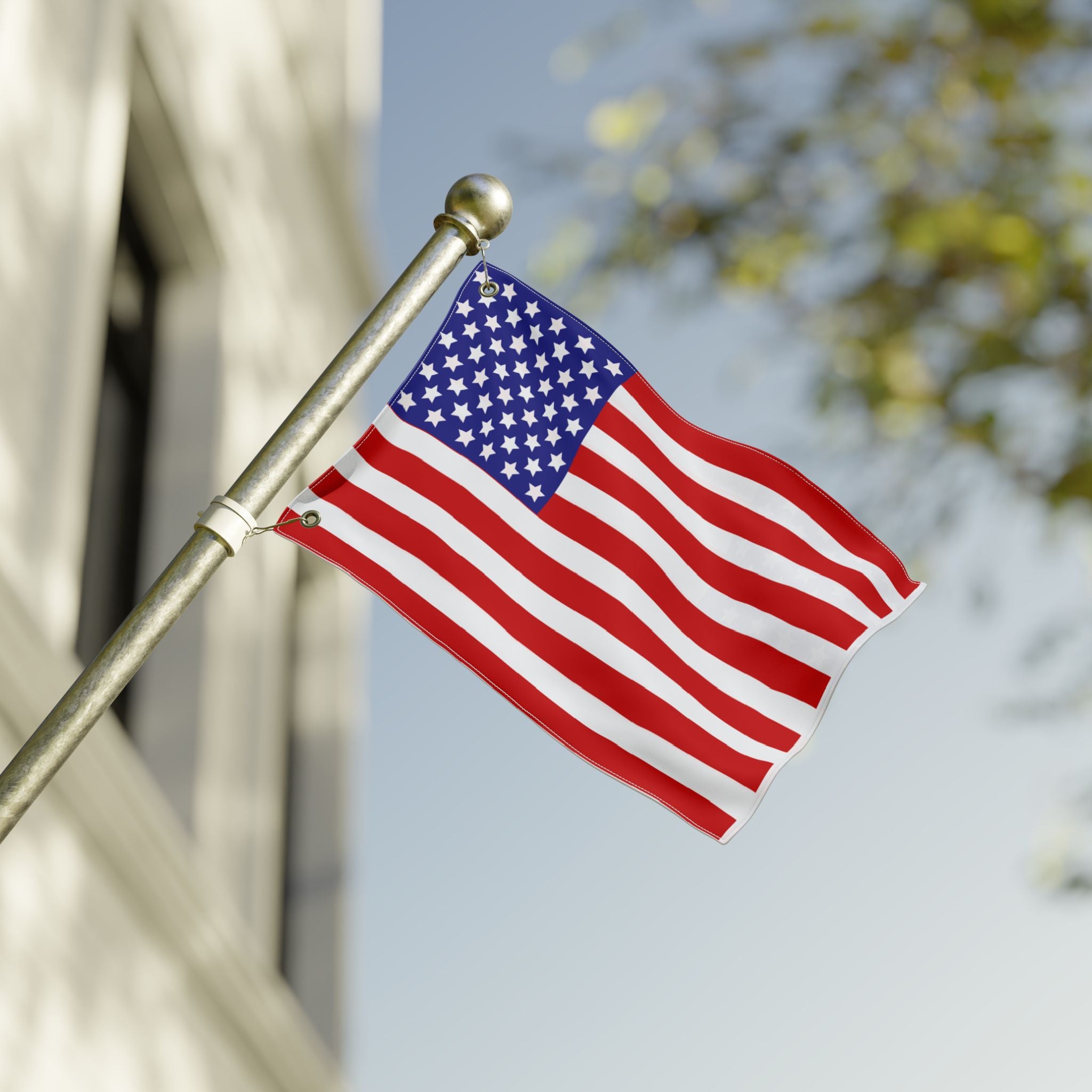 American Double-Sided Flag — Reversible USA Garden & Outdoor Banner