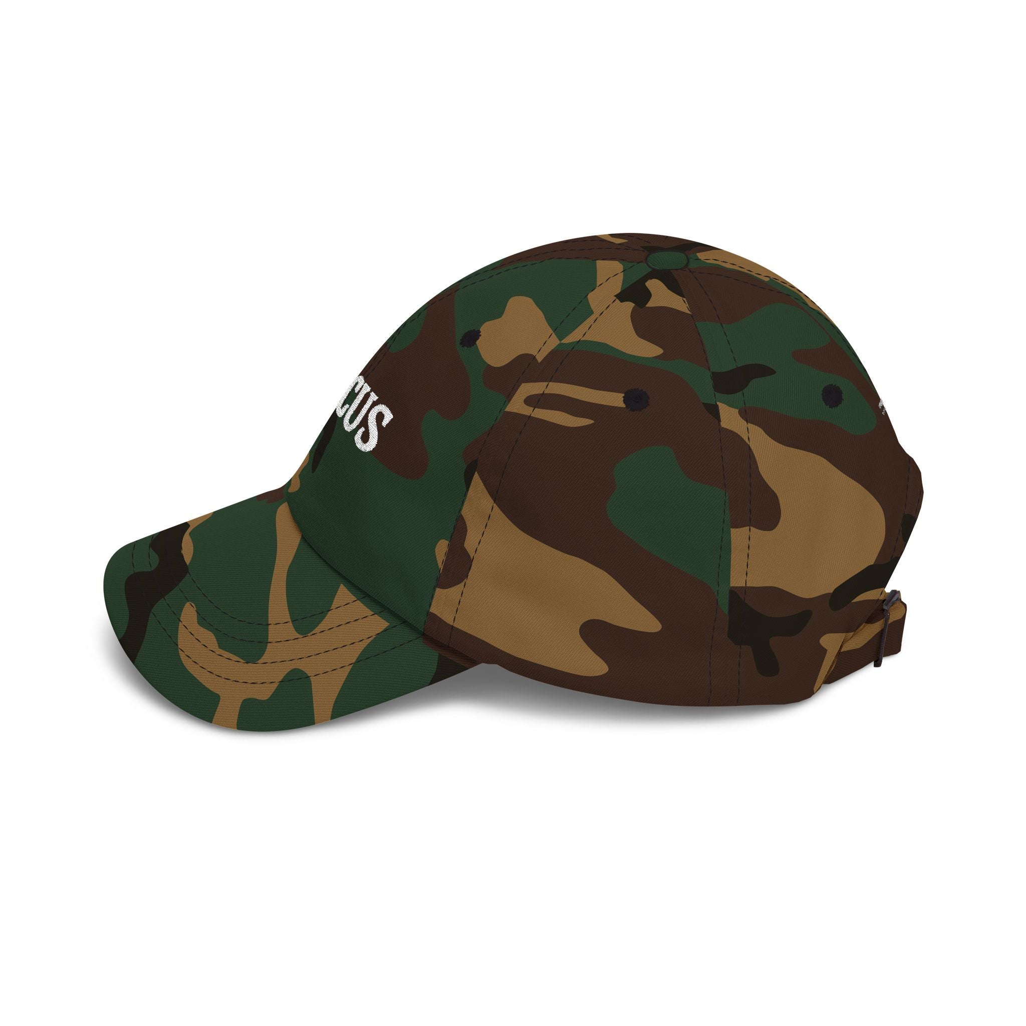Focus Embroidered — Adjustable Cotton Low-Profile Baseball Hat
