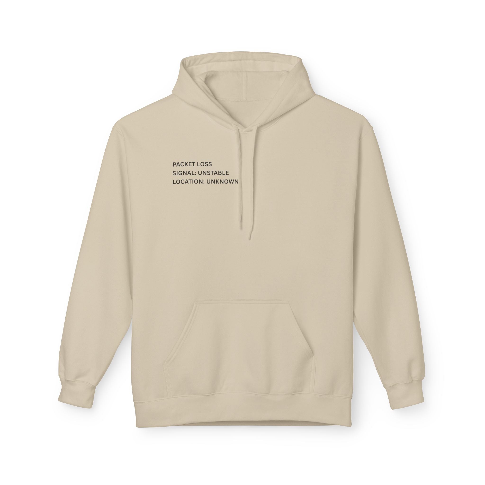 Connected to WiFi, Disconnected from Reality Hoodie – Minimal World Map Tech Travel Pullover