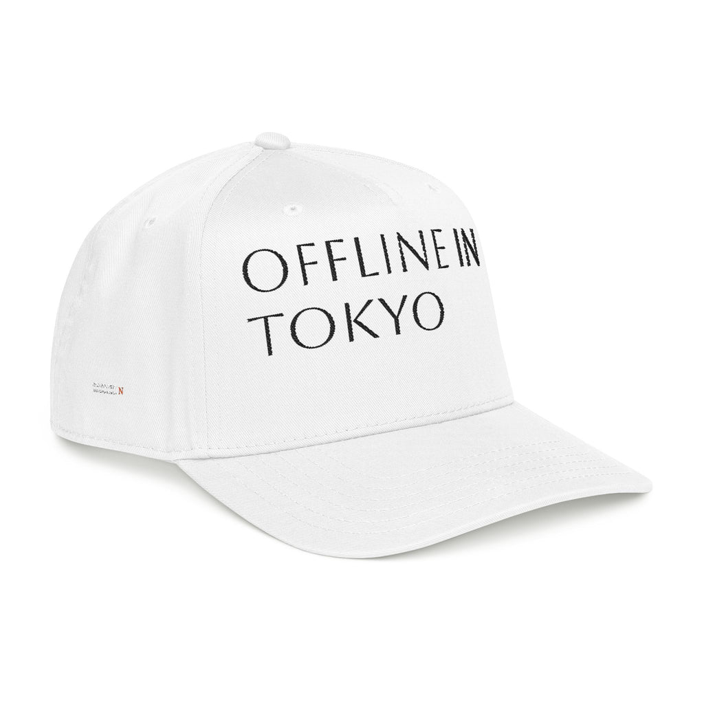 OFFLINE IN TOKYO Embroidered baseball Hat for digital nomads