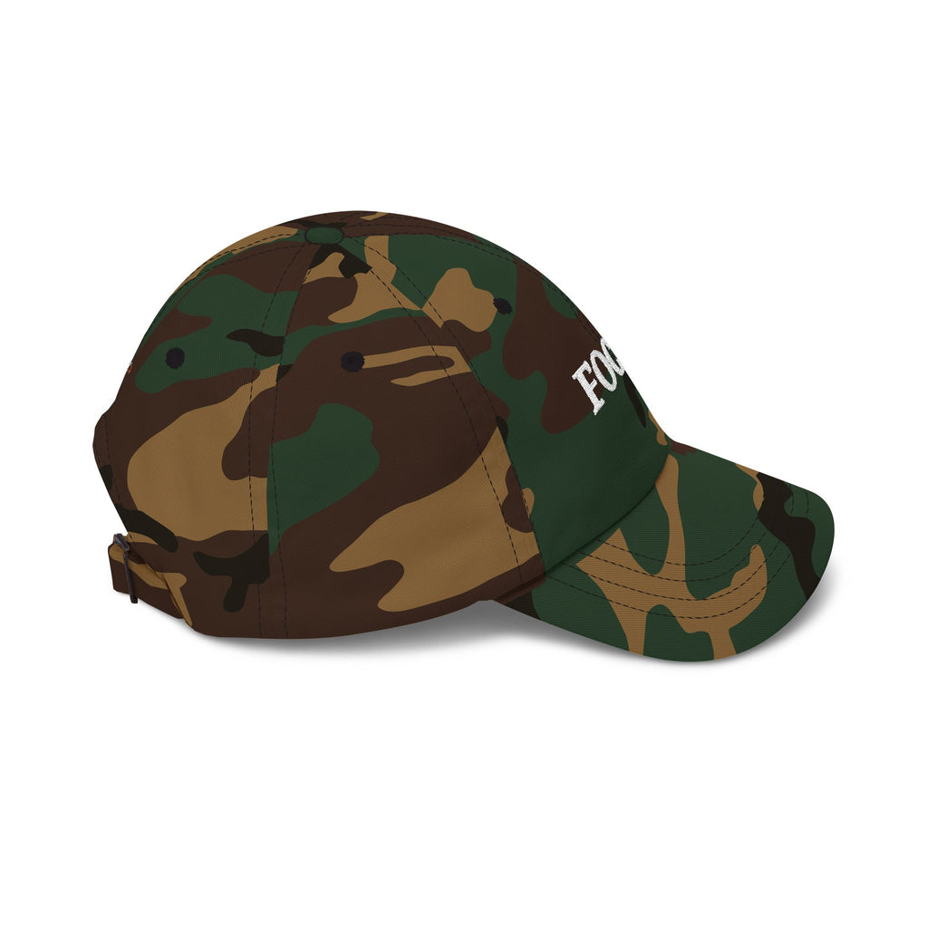 Focus Embroidered — Adjustable Cotton Low-Profile Baseball Hat