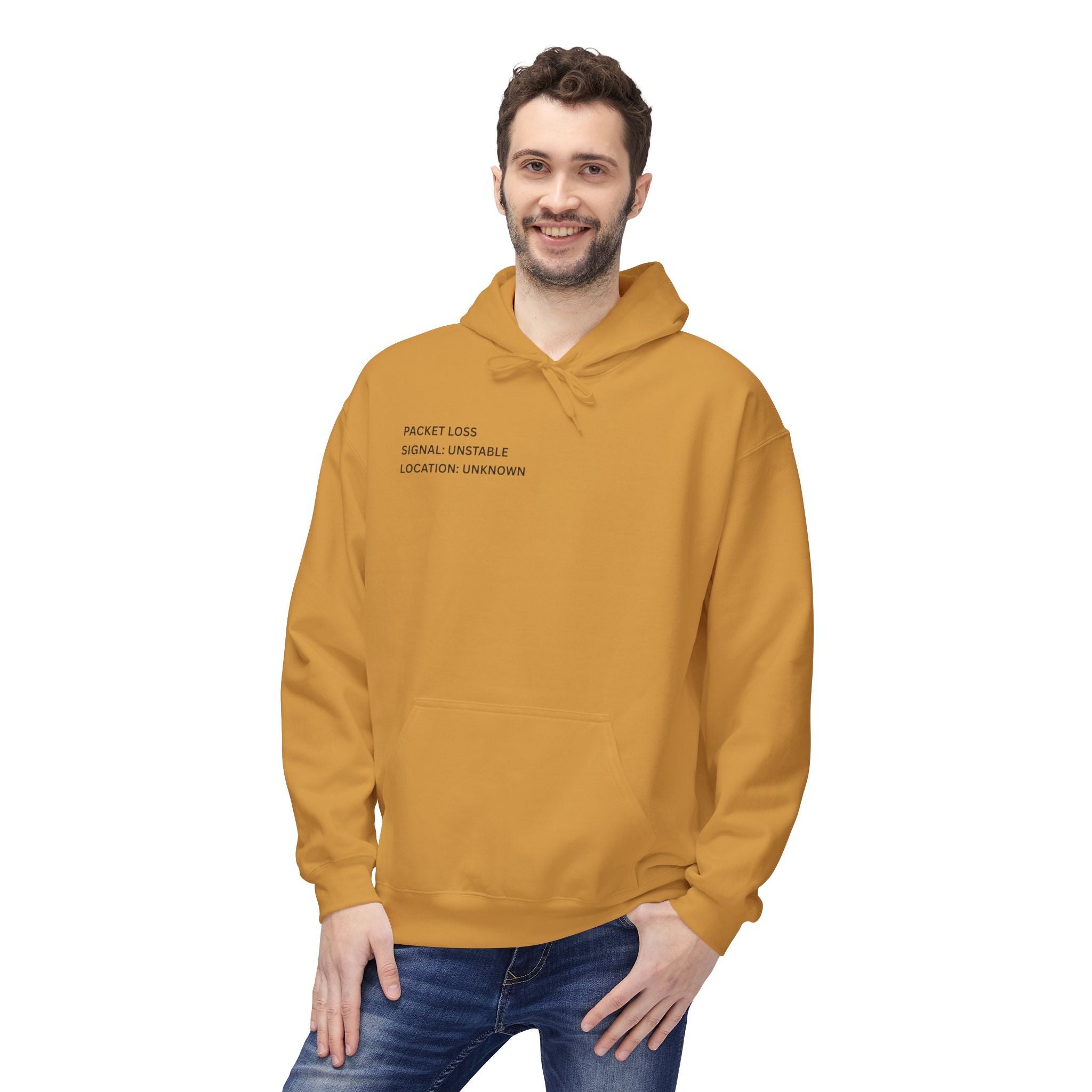 Connected to WiFi, Disconnected from Reality Hoodie – Minimal World Map Tech Travel Pullover