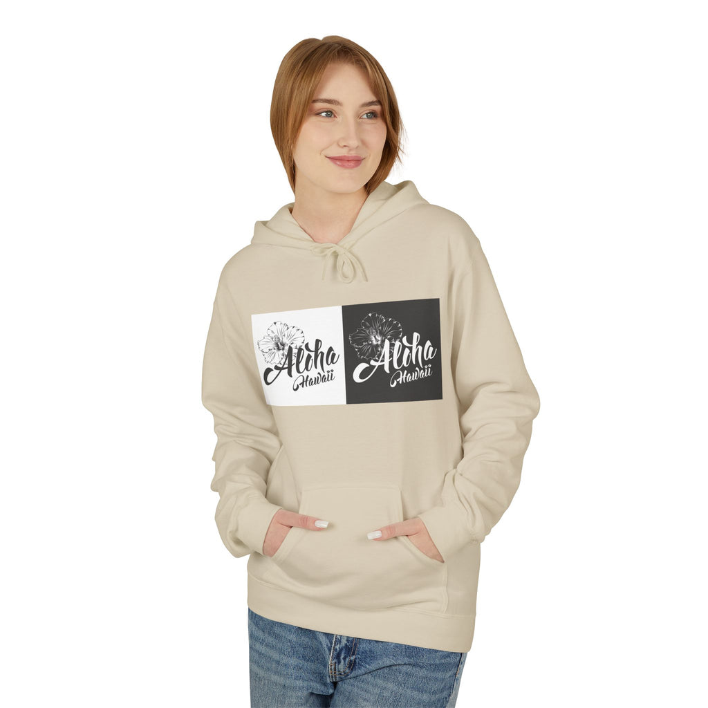 Aloha Adventure Hoodie — "Currently Somewhere Warm" Tropical Graphic Hoodie