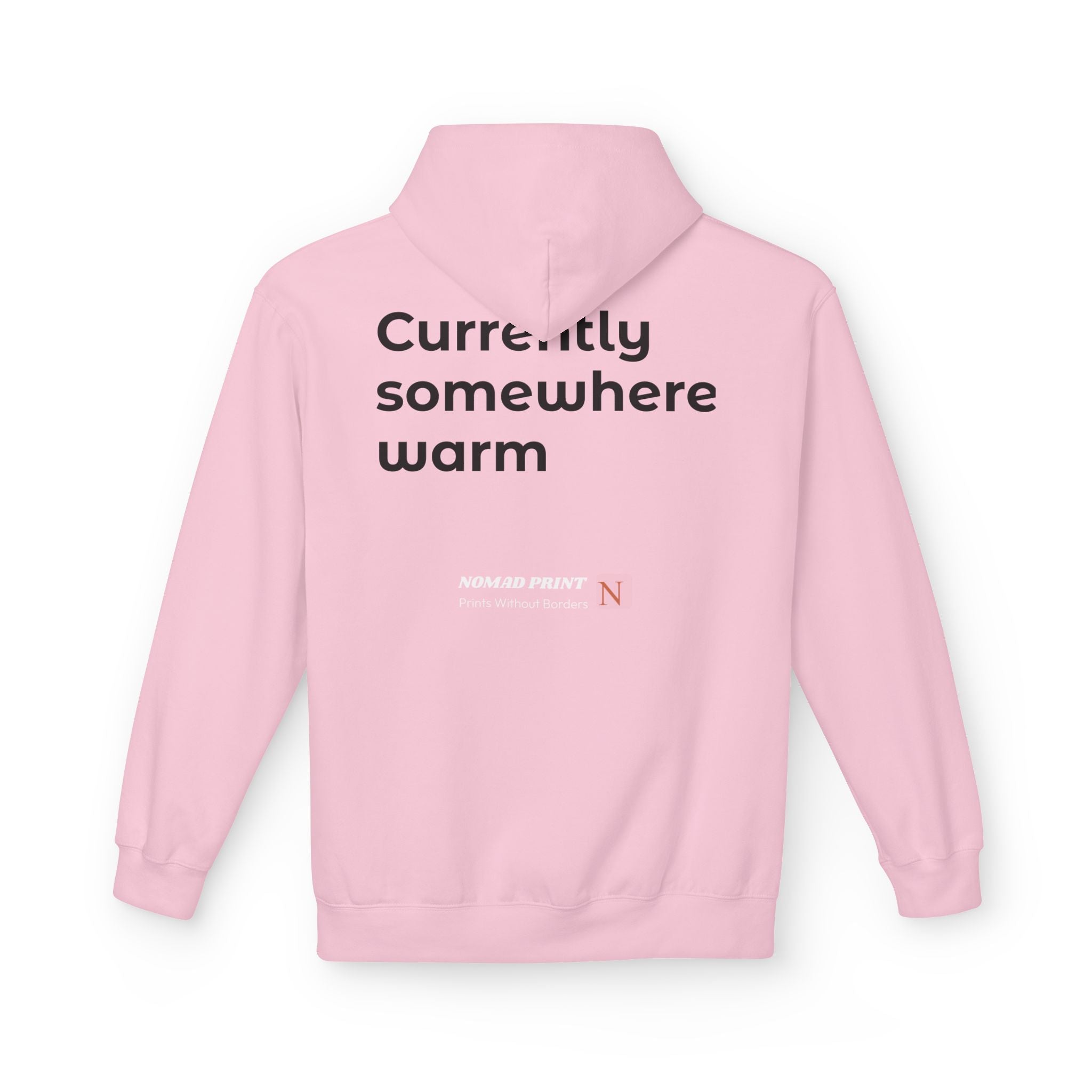 Aloha Adventure Hoodie — "Currently Somewhere Warm" Tropical Graphic Hoodie