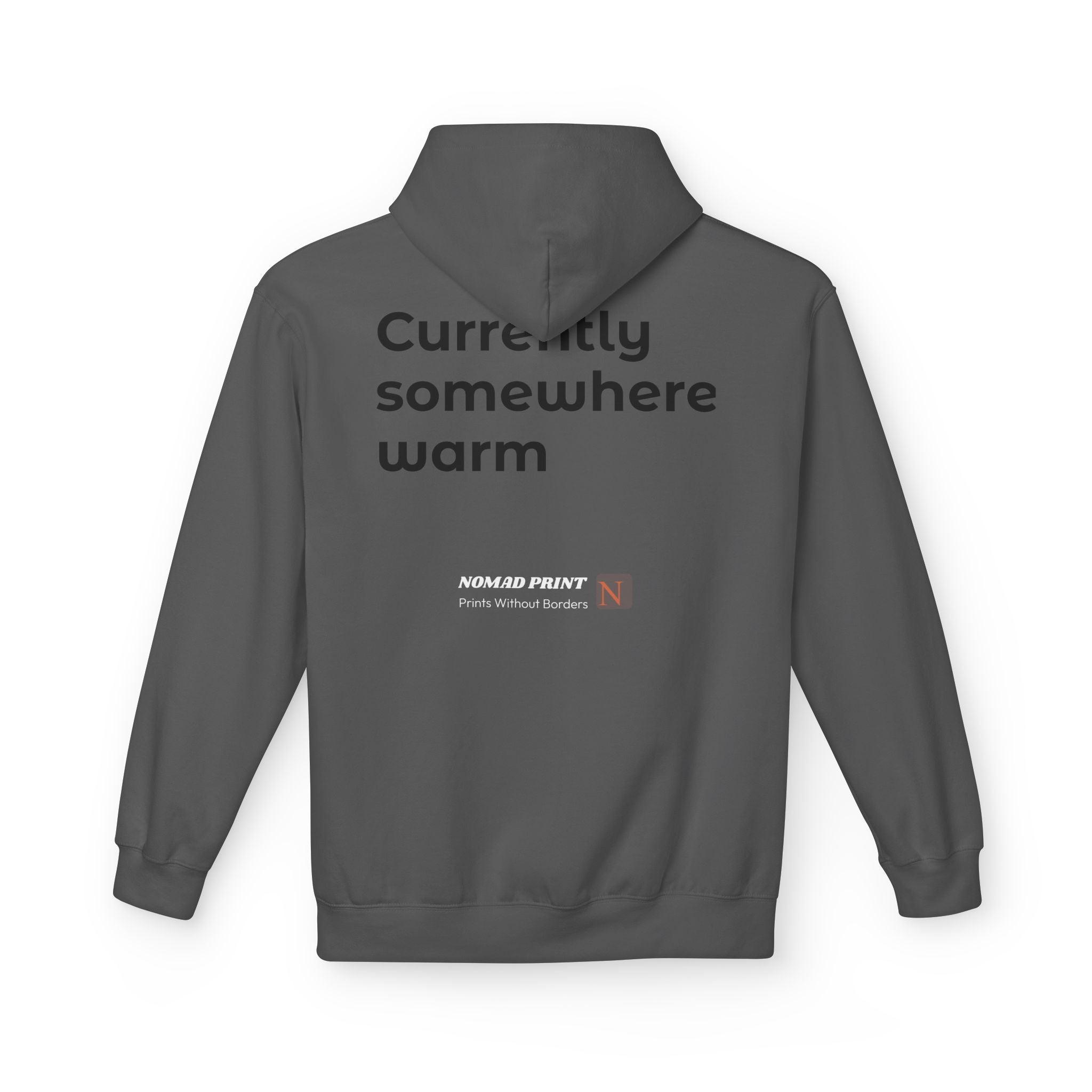 Aloha Adventure Hoodie — "Currently Somewhere Warm" Tropical Graphic Hoodie