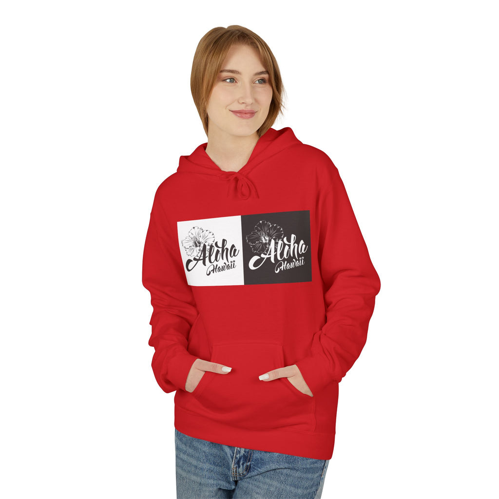 Aloha Adventure Hoodie — "Currently Somewhere Warm" Tropical Graphic Hoodie