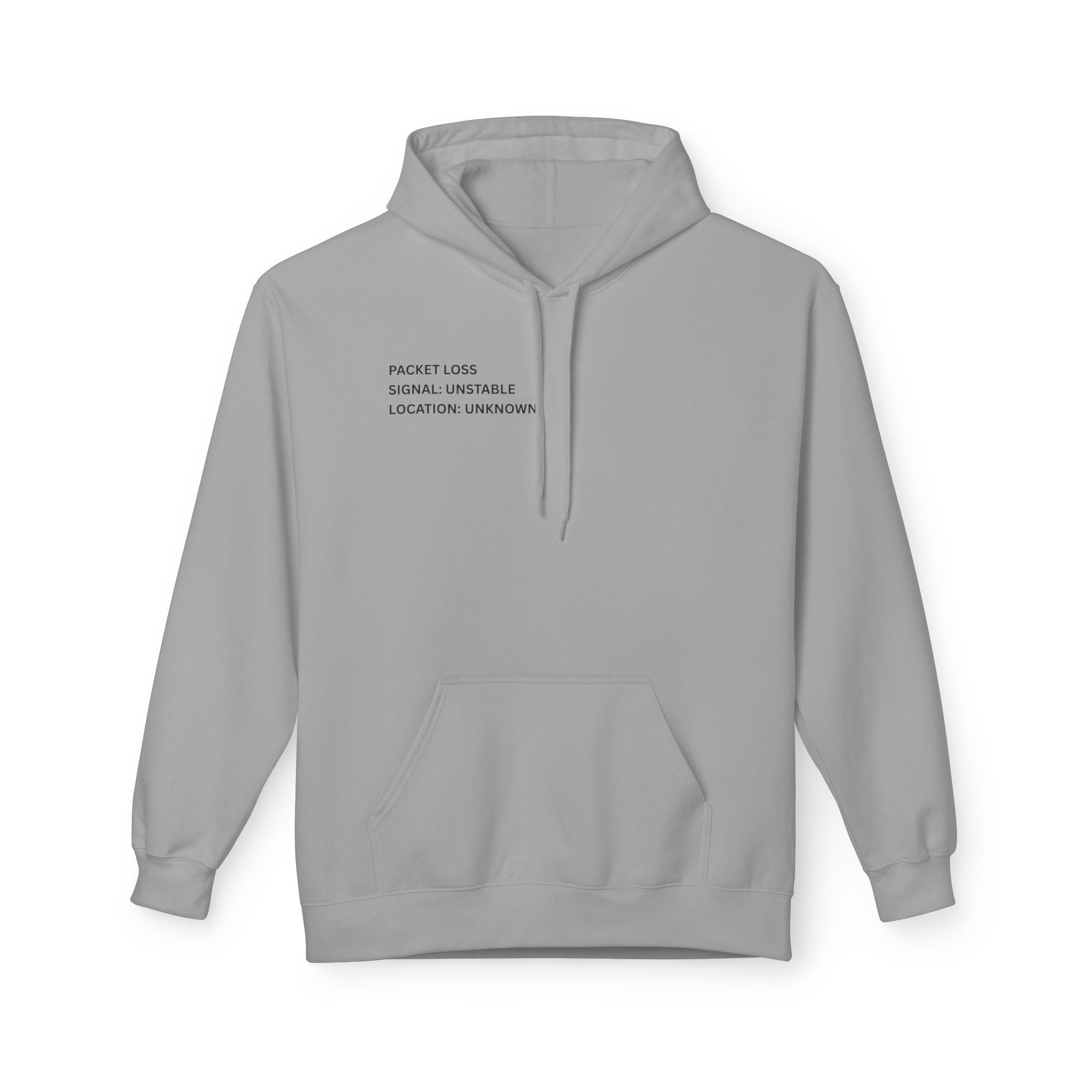 Connected to WiFi, Disconnected from Reality Hoodie – Minimal World Map Tech Travel Pullover