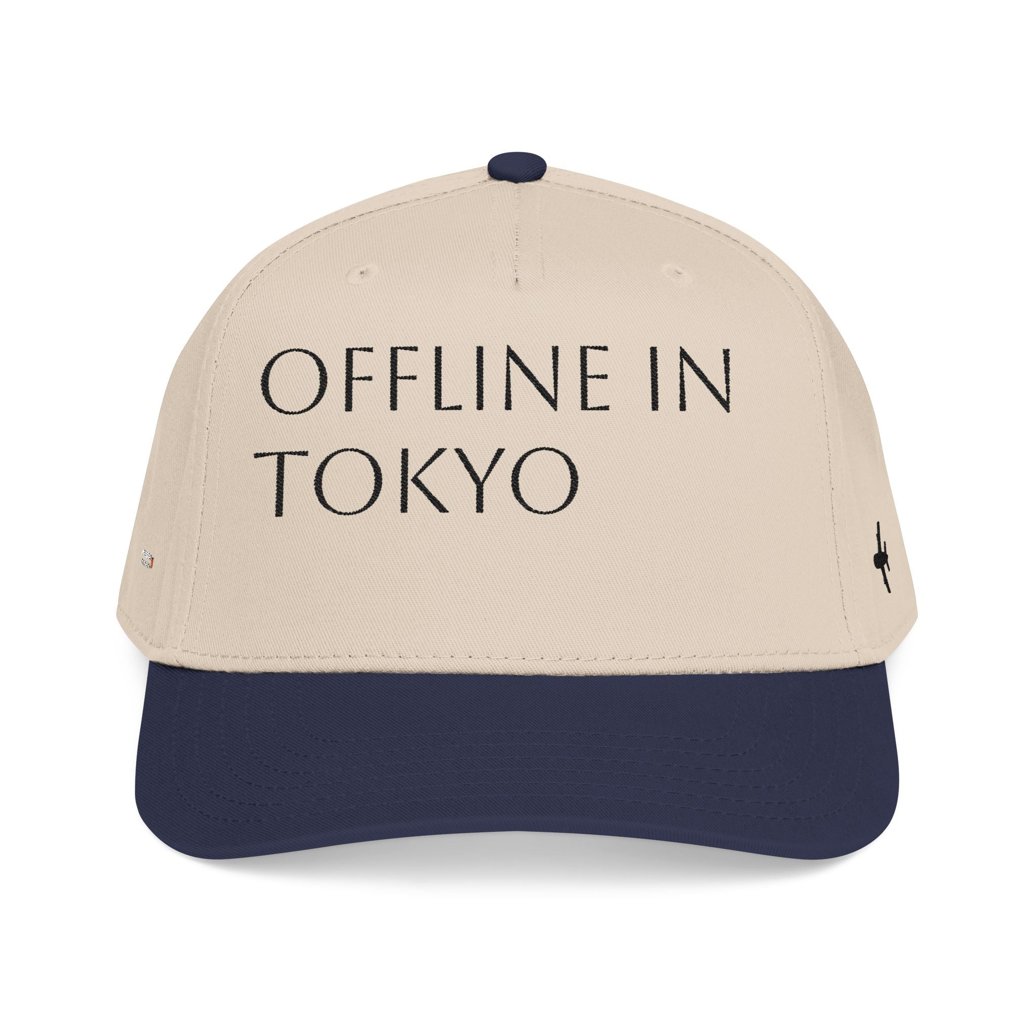 OFFLINE IN TOKYO Embroidered baseball Hat for digital nomads