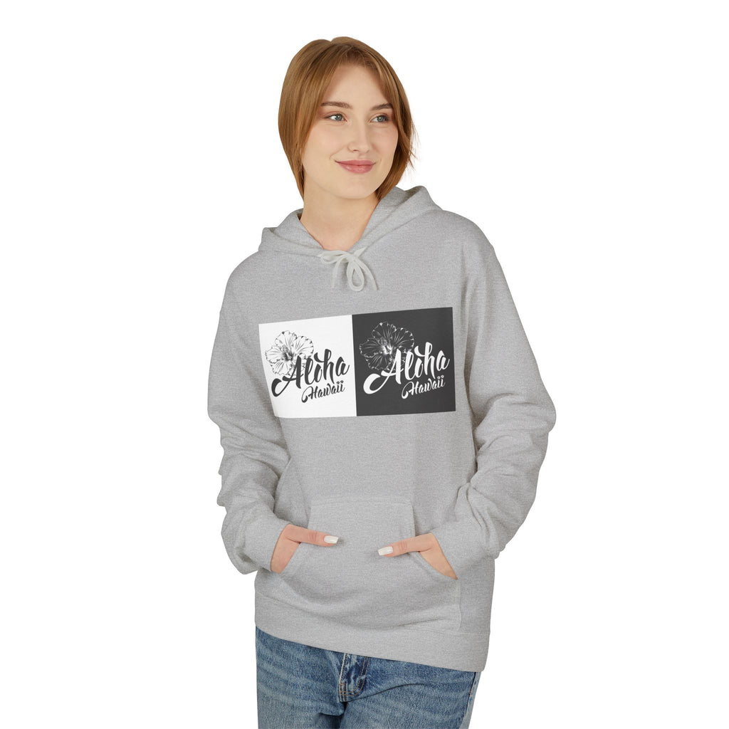 Aloha Adventure Hoodie — "Currently Somewhere Warm" Tropical Graphic Hoodie