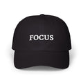 Focus Embroidered — Adjustable Cotton Low-Profile Baseball Hat