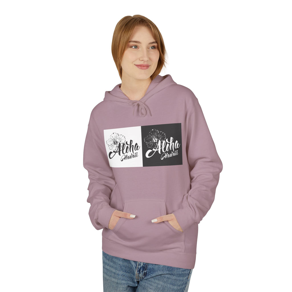Aloha Adventure Hoodie — "Currently Somewhere Warm" Tropical Graphic Hoodie