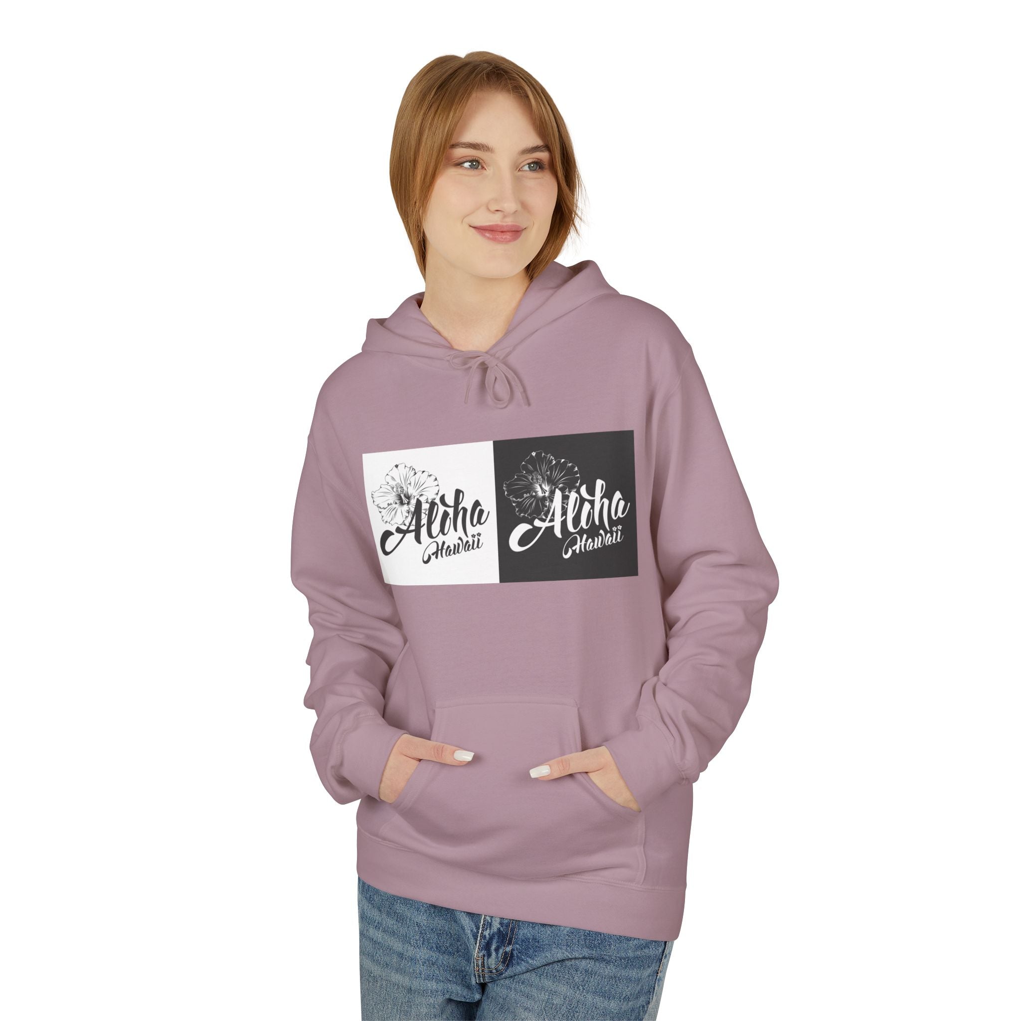 Aloha Adventure Hoodie — "Currently Somewhere Warm" Tropical Graphic Hoodie
