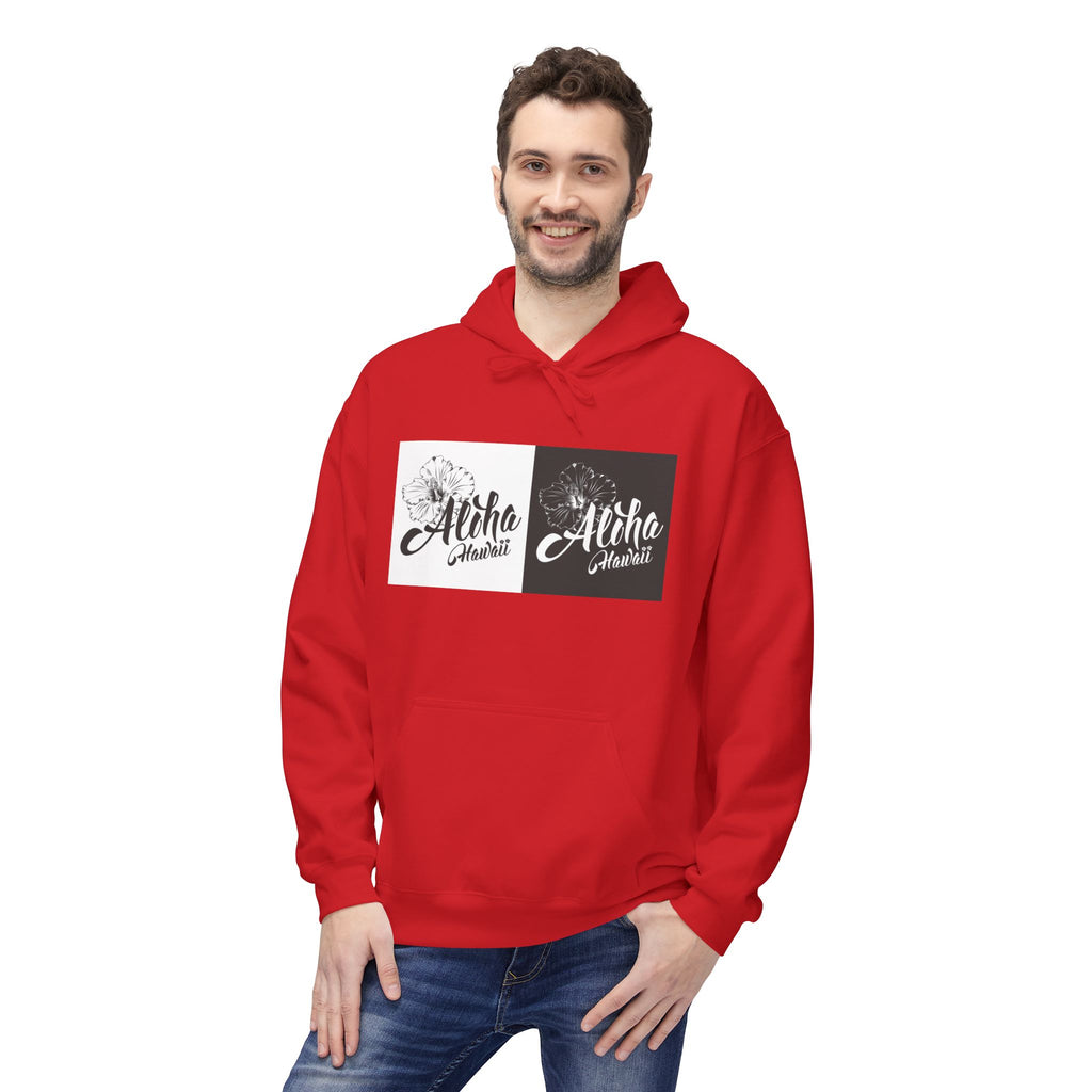 Aloha Adventure Hoodie — "Currently Somewhere Warm" Tropical Graphic Hoodie