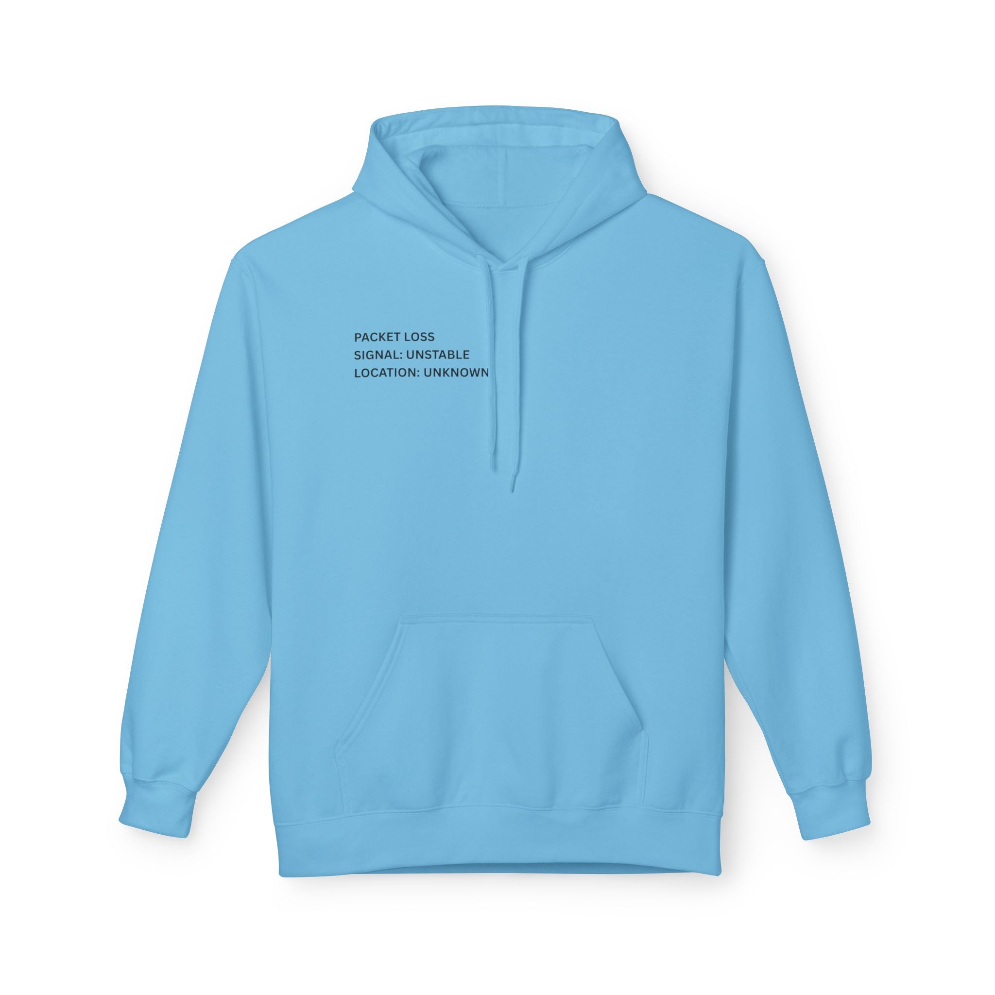 Connected to WiFi, Disconnected from Reality Hoodie – Minimal World Map Tech Travel Pullover
