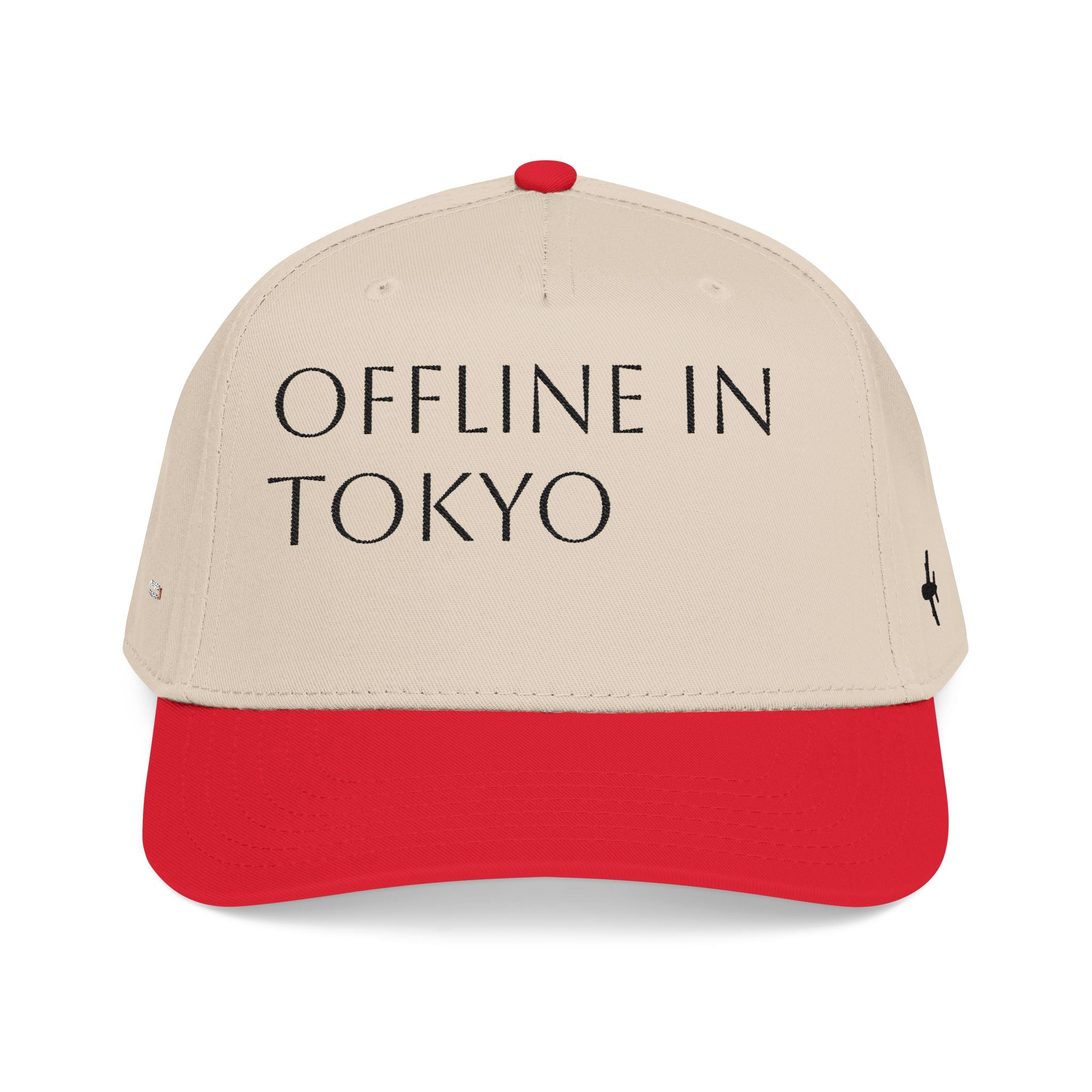 OFFLINE IN TOKYO Embroidered baseball Hat for digital nomads
