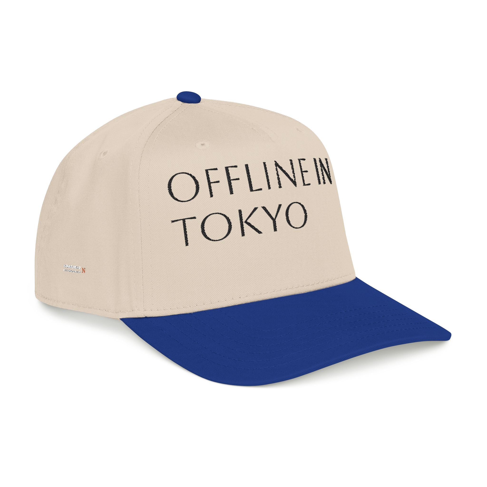 OFFLINE IN TOKYO Embroidered baseball Hat for digital nomads