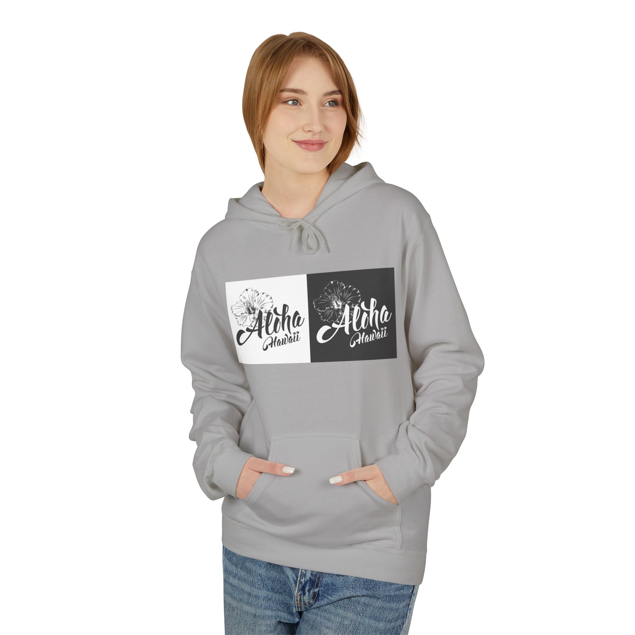 Aloha Adventure Hoodie — "Currently Somewhere Warm" Tropical Graphic Hoodie