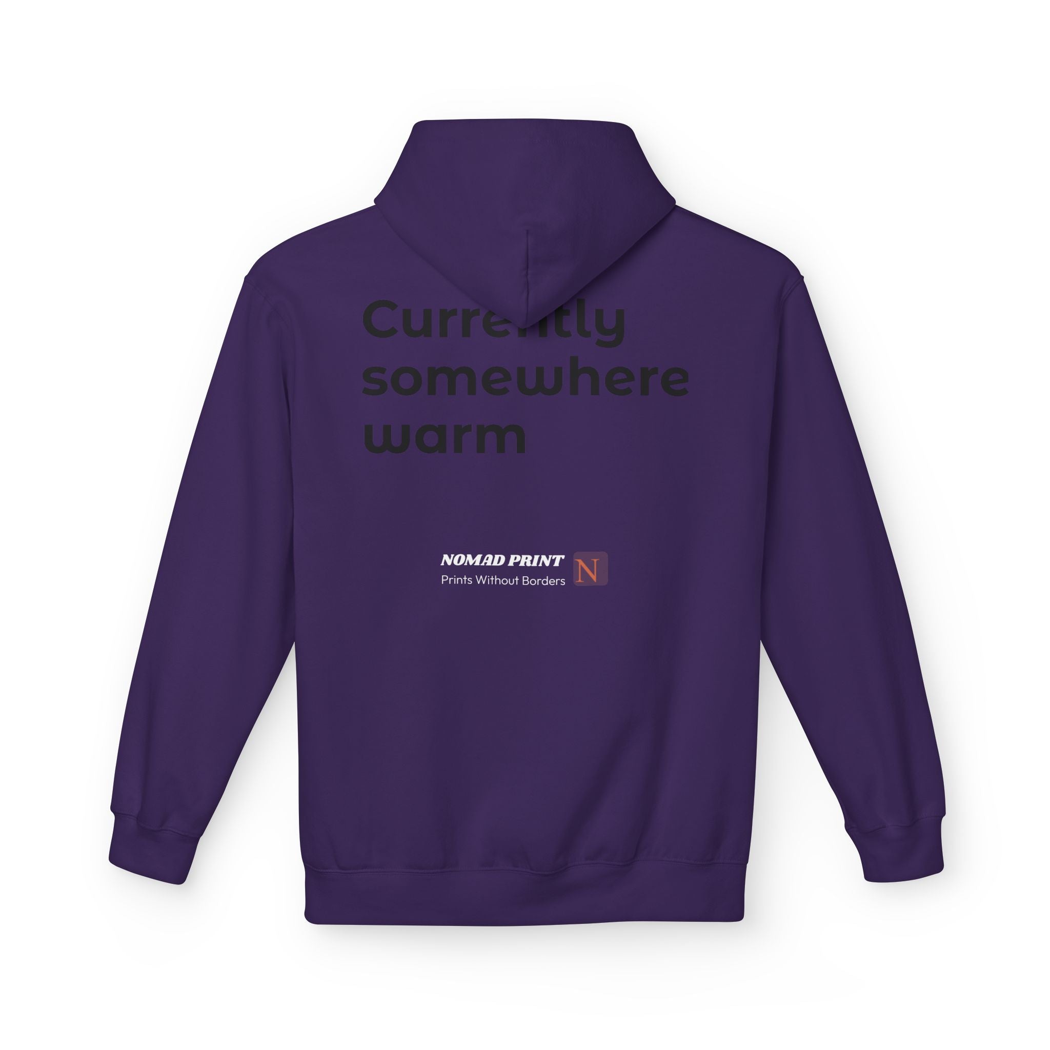 Aloha Adventure Hoodie — "Currently Somewhere Warm" Tropical Graphic Hoodie