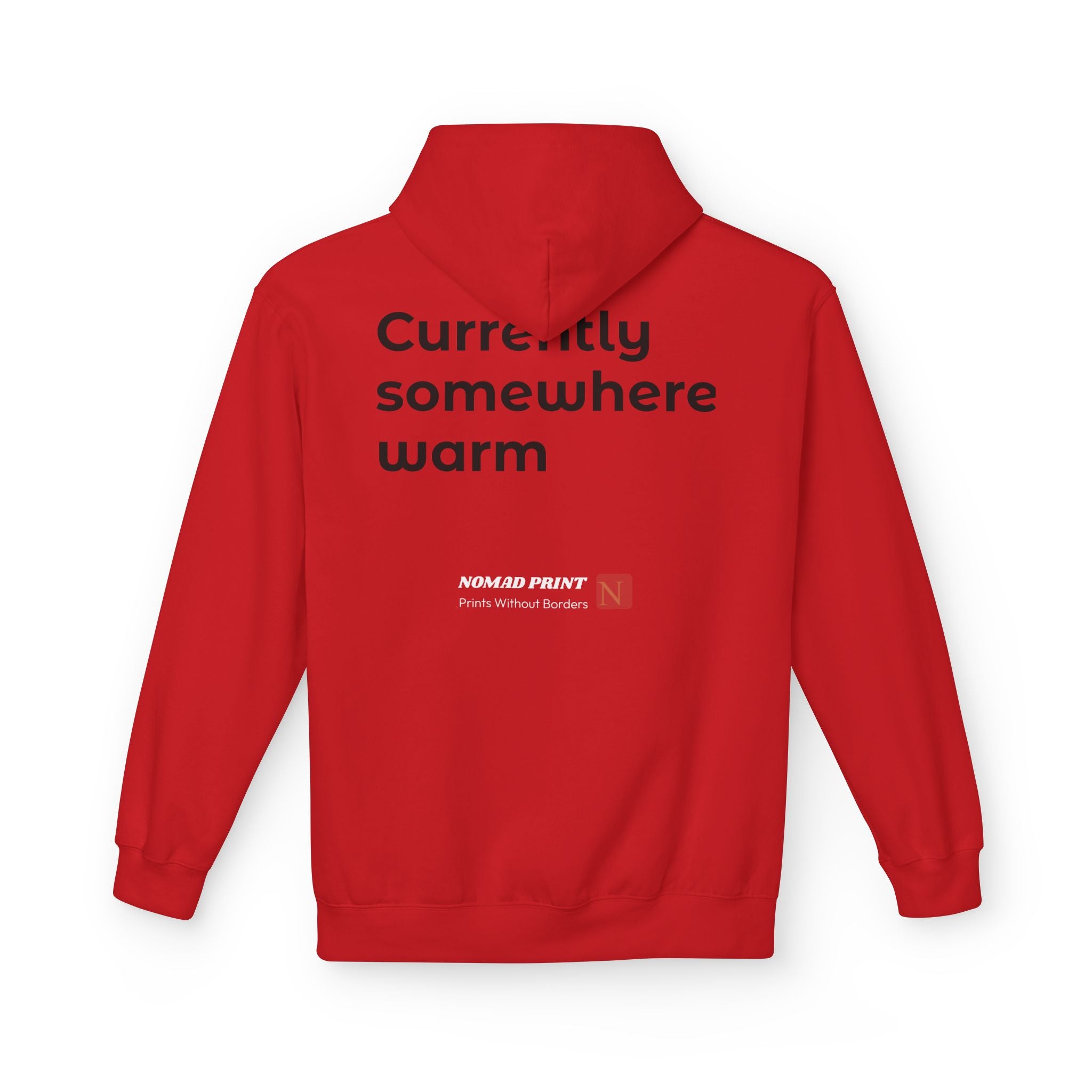 Aloha Adventure Hoodie — "Currently Somewhere Warm" Tropical Graphic Hoodie