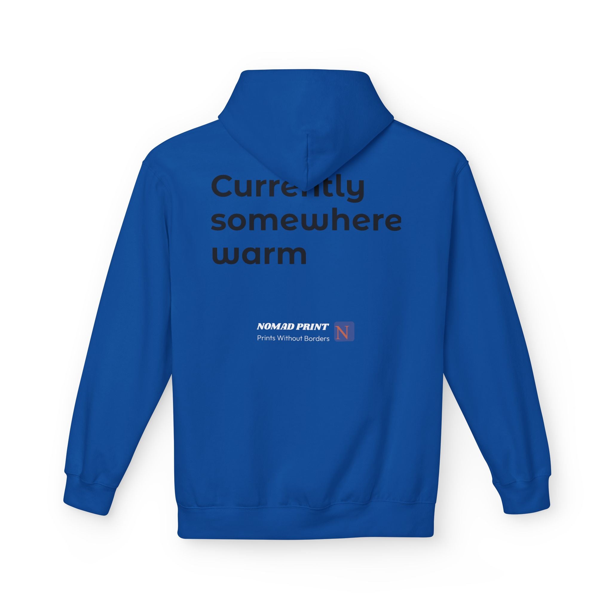 Aloha Adventure Hoodie — "Currently Somewhere Warm" Tropical Graphic Hoodie