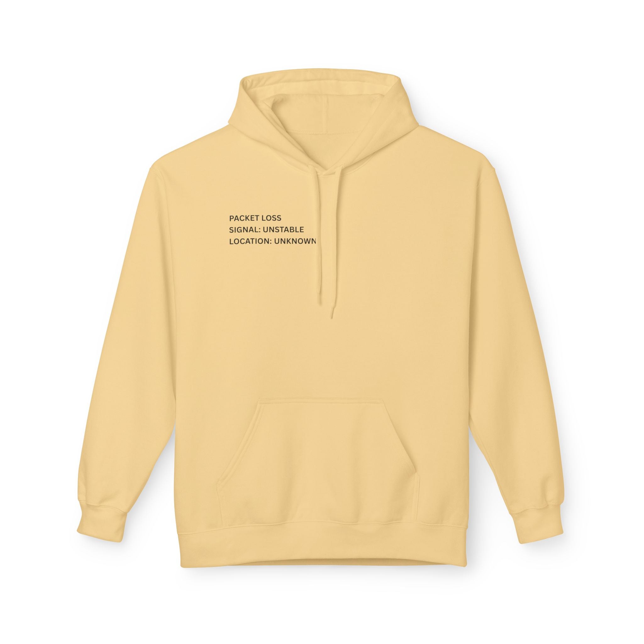 Connected to WiFi, Disconnected from Reality Hoodie – Minimal World Map Tech Travel Pullover