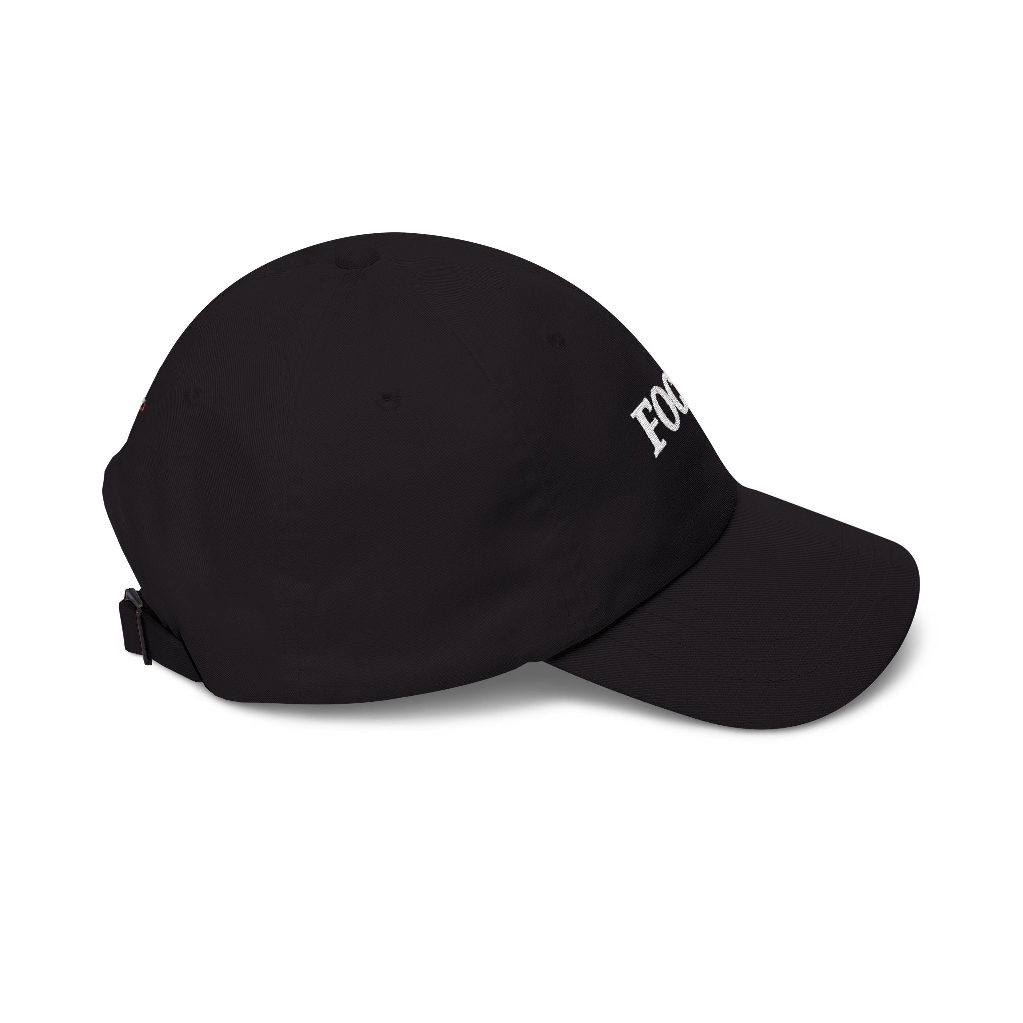 Focus Embroidered — Adjustable Cotton Low-Profile Baseball Hat