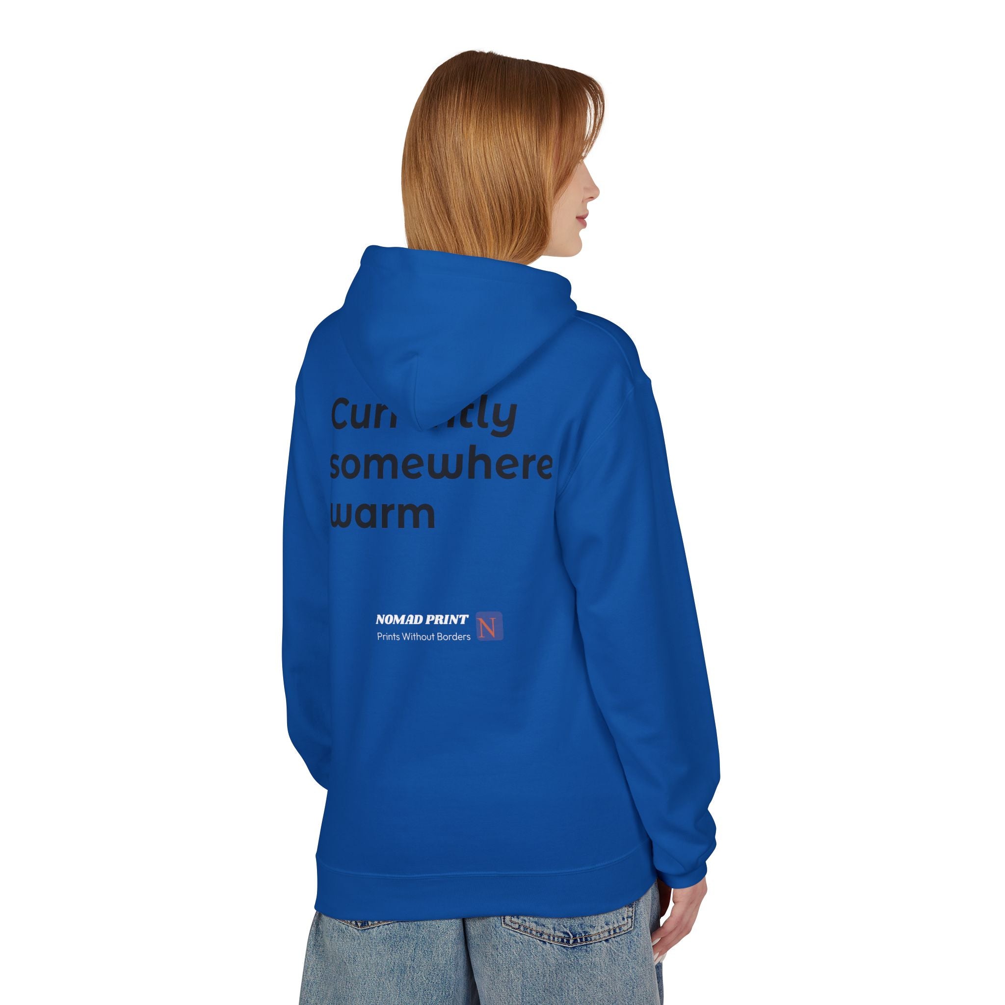 Aloha Adventure Hoodie — "Currently Somewhere Warm" Tropical Graphic Hoodie
