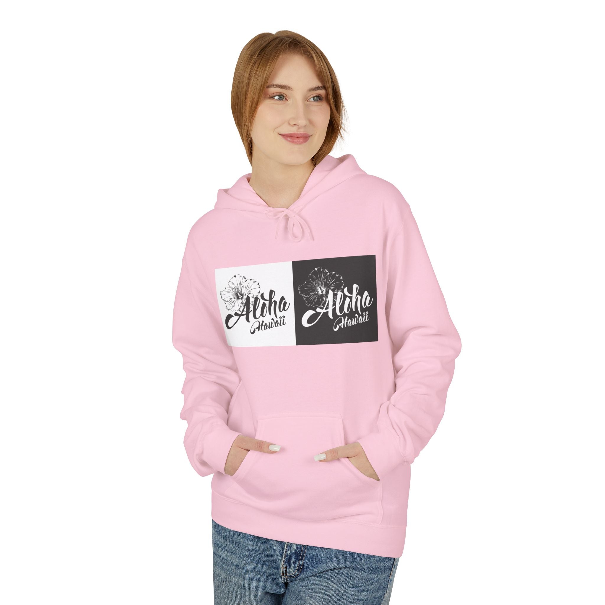 Aloha Adventure Hoodie — "Currently Somewhere Warm" Tropical Graphic Hoodie