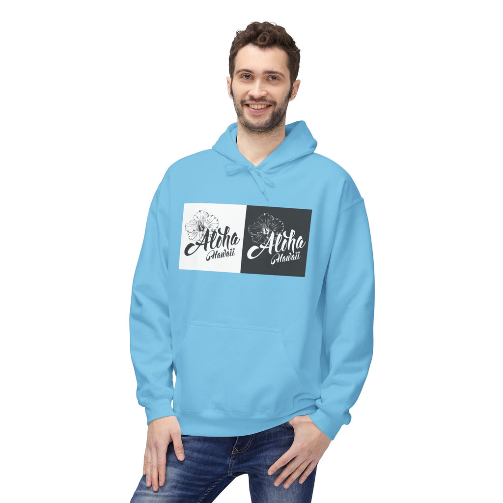 Aloha Adventure Hoodie — "Currently Somewhere Warm" Tropical Graphic Hoodie
