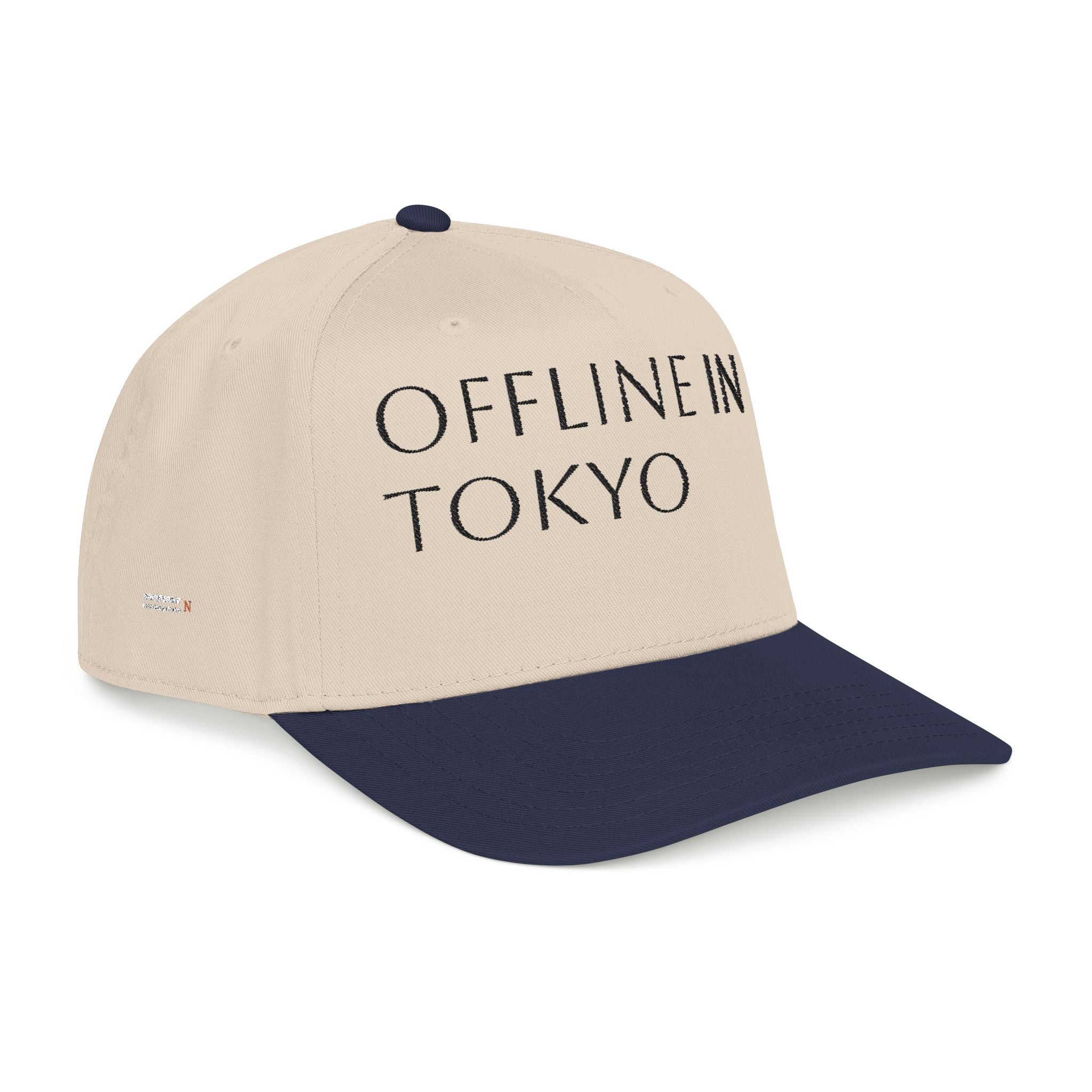 OFFLINE IN TOKYO Embroidered baseball Hat for digital nomads