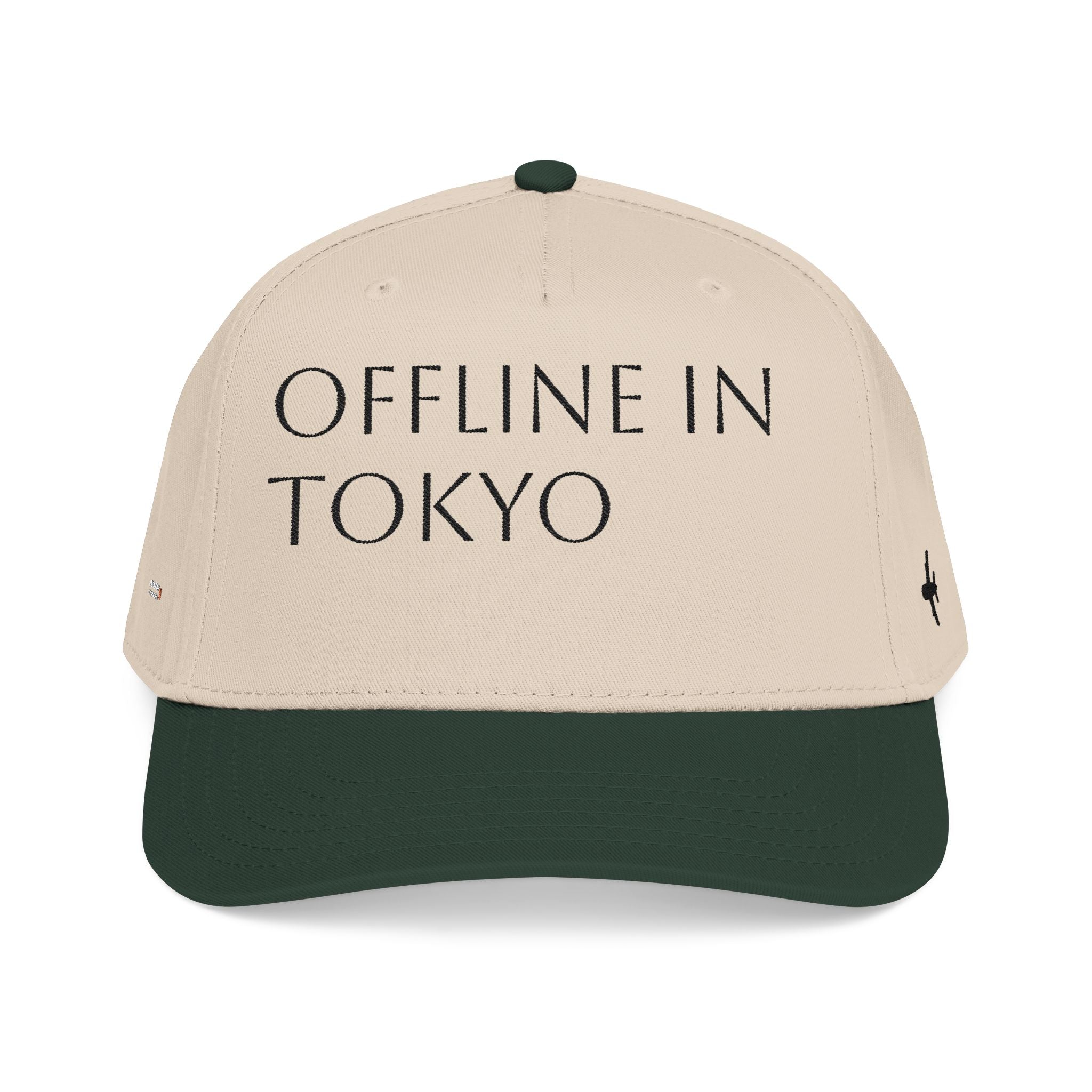 OFFLINE IN TOKYO Embroidered baseball Hat for digital nomads
